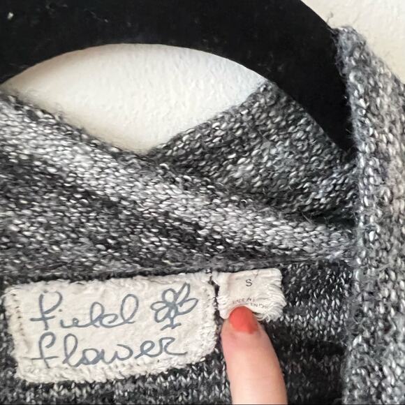 Anthropologie Field & Flower Spacedye Cowl Neck Sweater - Picture 7 of 8